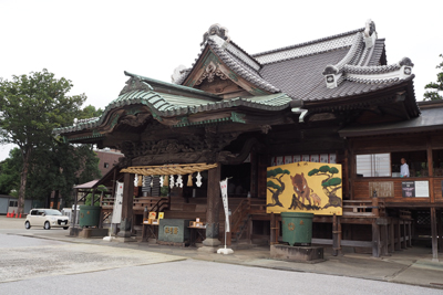箭弓稲荷神社本殿の写真