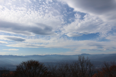 両神山、甲武信ヶ岳方面の写真
