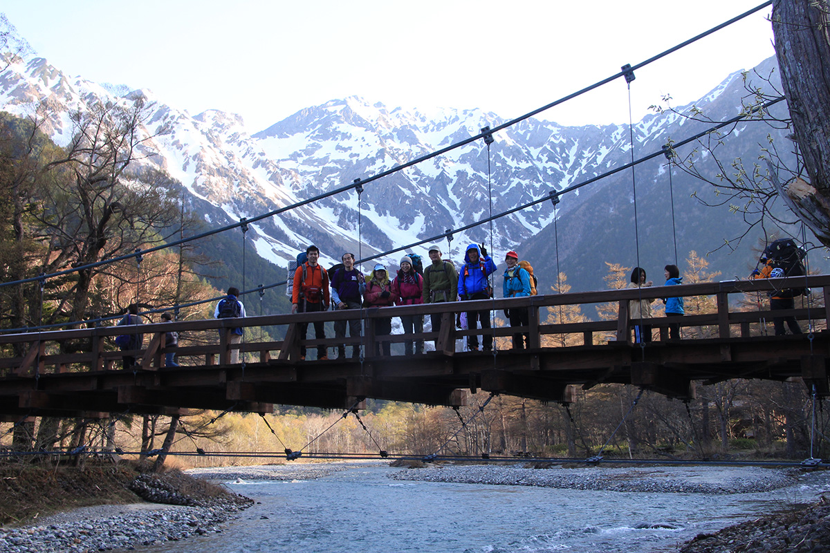 上高地での写真