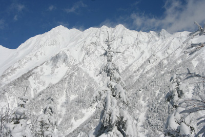 西穂高岳の写真