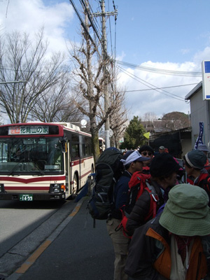 Ｂコース修学院離宮道バス停の写真