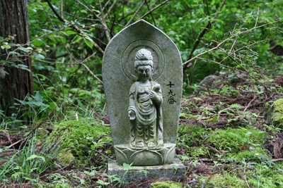 １９番の石仏の写真