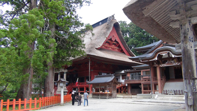 羽黒山の三神合祭殿の写真