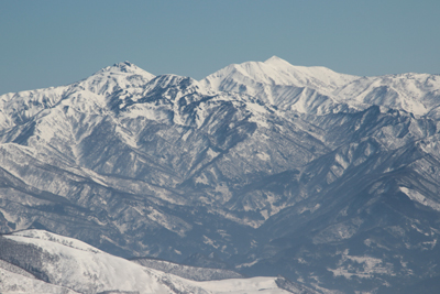 火打山と焼山の写真
