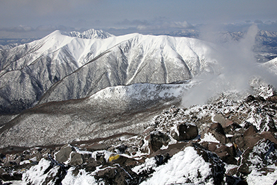 流石山、三倉山方面の写真