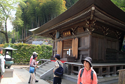 大渕寺に到着した写真