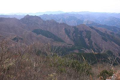 西上州の山々の写真