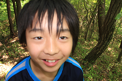 Ｉ君が撮影したＫ君の写真