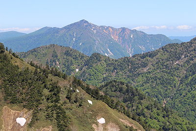 鳥甲山の写真