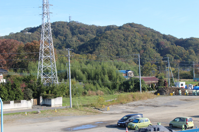 小川町方面から見た富士山の写真
