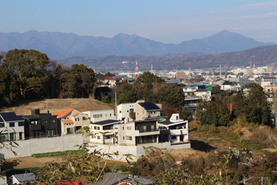 塔ノ岳、三ノ塔、大山の写真