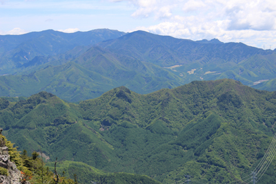 金峰山・端牆山方面の写真