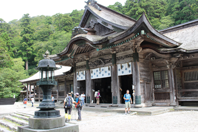 大神山神社奥宮に着いた写真