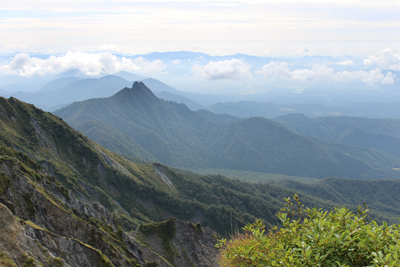 烏ヶ山と氷ノ山方面の写真