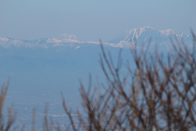 日光の男体山と白根山の写真
