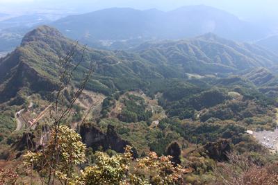 麓の妙義紅葉ライン側の写真