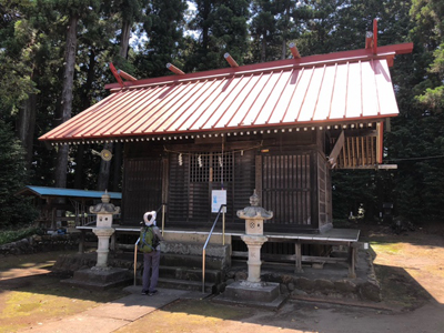 野々宮神社での写真