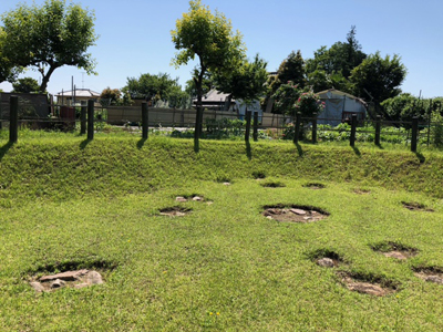 高麗村石器時代住居跡の写真