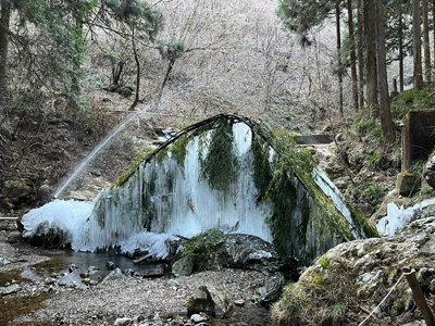 Kさんが撮影した氷のオブジェクトの写真