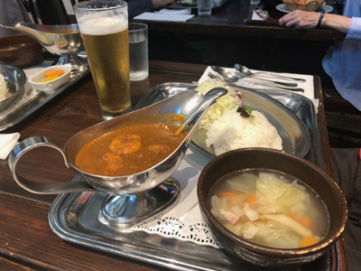 エビカレーランチの写真