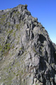 前穂北尾根４峰から見た３峰の写真へリンク