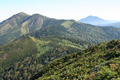 笠ヶ岳方面から見た至仏山と燧ヶ岳の写真へリンク