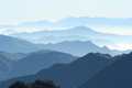 瓶ヶ森付近から見た剣山方面の写真にリンク