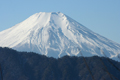 菜畑山から見た冬の富士山の写真にリンク