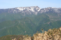平標山から見た苗場山の写真にリンク