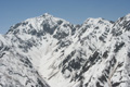 遠見尾根から見た鹿島槍の写真へリンク