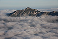 雲海に浮かぶ笠ヶ岳の写真にリンク